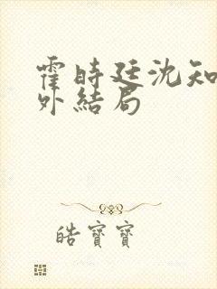 霍时廷沈知微番外结局