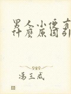 男人小便有泡沫什么原因引起的