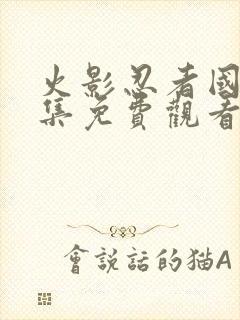 火影忍者国语全集免费观看