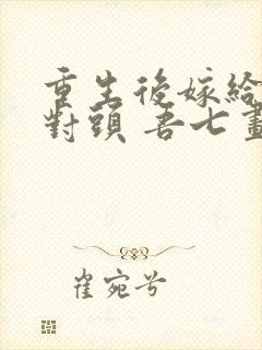 重生后嫁给了死对头 吾七画