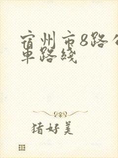 宿州市8路公交车路线