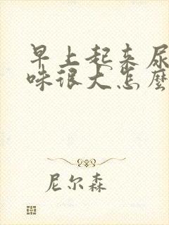 早上起来尿的气味很大怎么回事