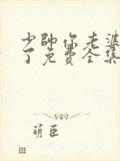 少帅你老婆又跑了免费全集