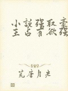 小说强取豪夺男主占有欲强