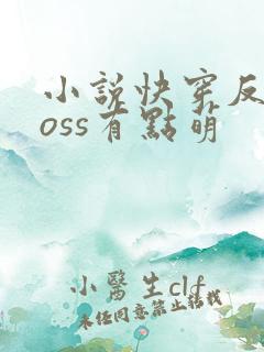 小说快穿反派boss有点萌