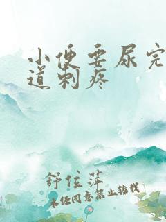 小便要尿完时尿道刺疼