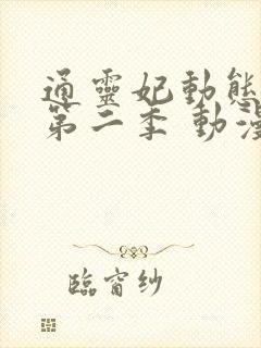 通灵妃动态漫 第二季 动漫