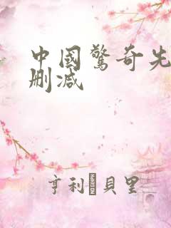 中国惊奇先生无删减