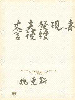 丈夫发现妻子谎言后续