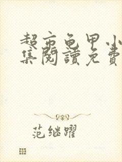 超市龟甲小说全集阅读免费