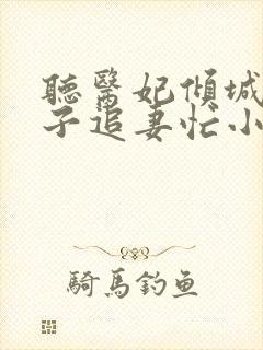 听医妃倾城:世子追妻忙小说