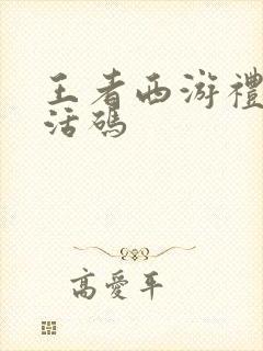 王者西游礼包激活码