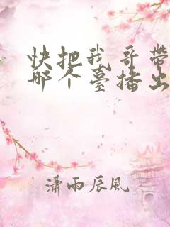 快把我哥带走在哪个台播出