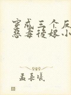 穿成三个反派的恶毒后娘小说