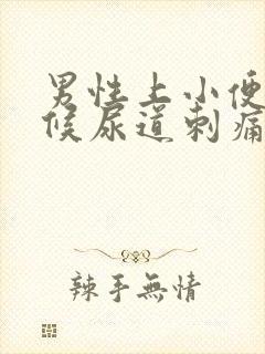 男性上小便的时候尿道刺痛有血是怎么回事