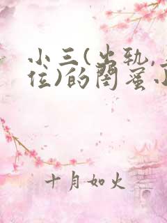 小三(出轨,上位)的闺蜜小说