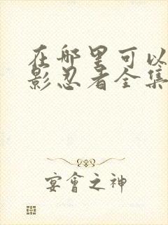 在哪里可以看火影忍者全集国语