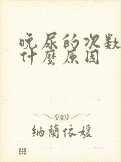 晚尿的次数多了什么原因