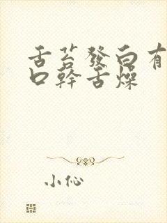 舌苔发白有齿痕口干舌燥