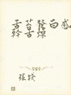 舌苔发白感觉口干舌燥