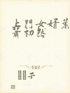 上门女婿叶辰与萧初然