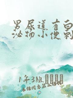 男尿道有白色分泌物小便刺疼