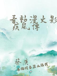 看动漫火影忍者 疾风传