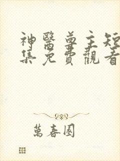 神医尊主短剧全集免费观看