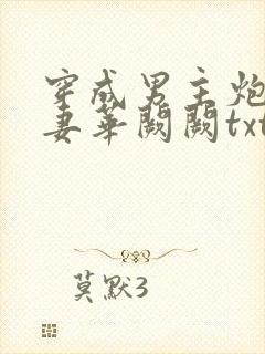 穿成男主炮灰前妻华阙阙txt