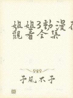姐姐3动漫在线观看全集