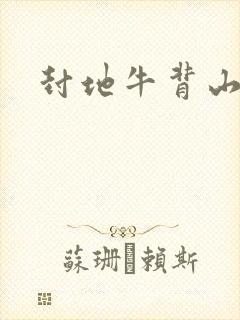 封地牛背山小说