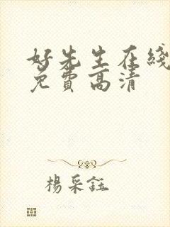 好先生在线播放免费高清