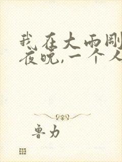 我在大雨刚停的夜晚,一个人游荡什么歌