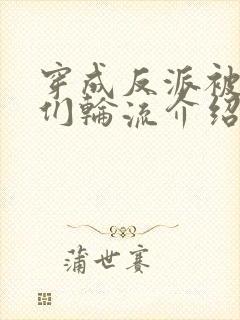 穿成反派被主角们轮流介绍