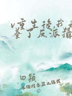 v重生后,我娇养了反派摄政王