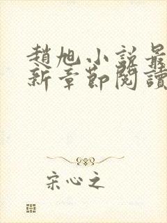 赵旭小说最新更新章节阅读免费