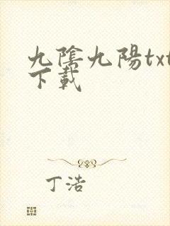 九阴九阳txt下载