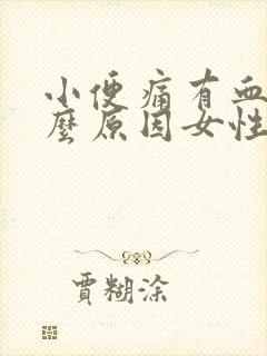 小便痛有血是什么原因女性