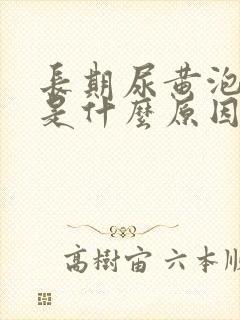 长期尿黄泡沫多是什么原因