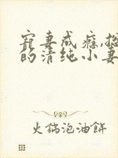 宠妻成瘾,总裁的清纯小妻