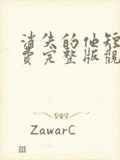 消失的他短剧免费完整版观看