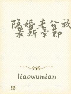 隐婚老公放肆宠 最新章节