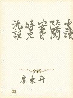 沈时安陆云笙小说免费阅读最新章节