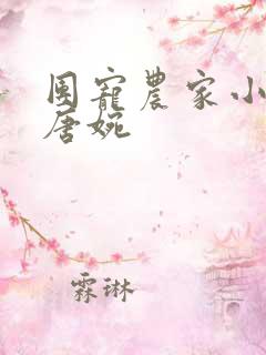 团宠农家小福女唐婉