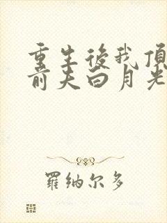 重生后我顶替了前夫白月光i