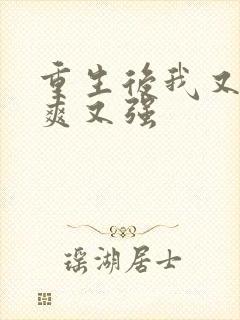 重生后我又飒又爽又强