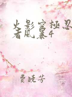 火影究极忍者忍者风暴4