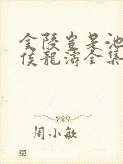 金陵岂是池中物侯龙涛全集下载