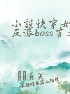 小说快穿女配之反派boss有毒