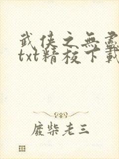 武侠之无尽恶人txt精校下载